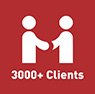 3000+ Clients
